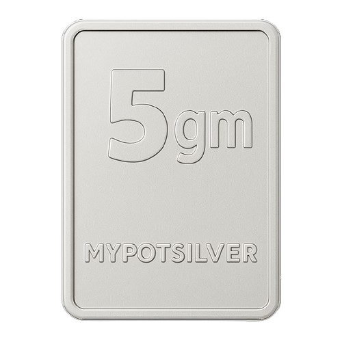 PG 5 Gram Silver Mint Bar 24k (99.9%)