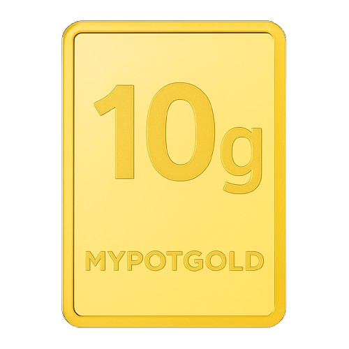 PG 10 Gram Gold Mint Bar 24k (99.9%)