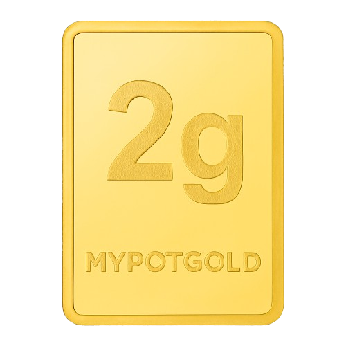 PG 2 Gram Gold Mint Bar 24k (99.9%)